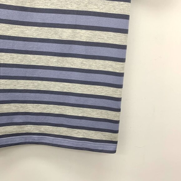 Christian Dior Striped Puppy Embroidered Cotton Short-Sleeve T-Shirt Size L Made - Picture 6 of 7